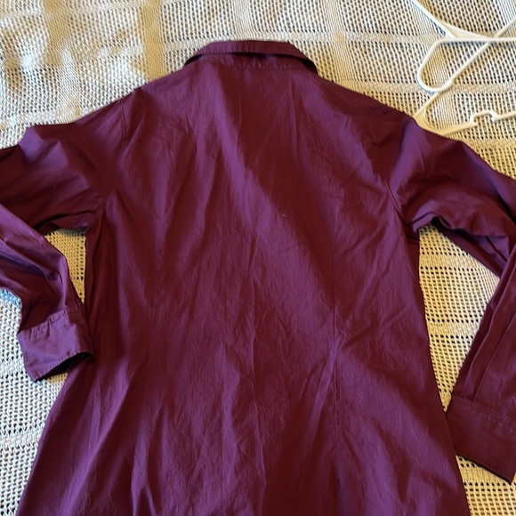 Cinch  Maroon Button Down Size L - Picture 4 of 4